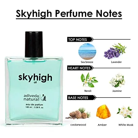 Adiveda Natural Cupid & Skyhigh For Men & Women Eau de Parfum - 200 ml