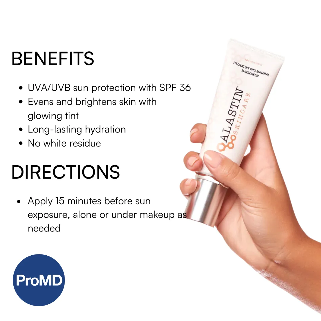 Alastin Skincare HydraTint Pro Mineral Broad Spectrum Sunscreen SPF 36