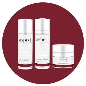 Aspect Dr Exfol A Serum   Active C Serum = Free Resveratrol Moisturiser (travel)