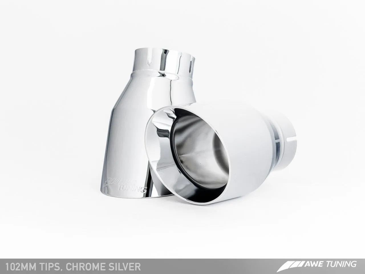 AWE Touring Edition Exhaust for VW CC 2.0T - Dual Outlet - Chrome Silver Tips
