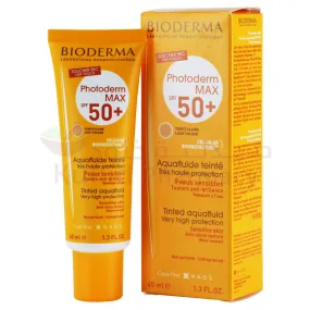 Bioderma Photoderm Max Spf50  Aqua Light Tinted Fluid 40 ML