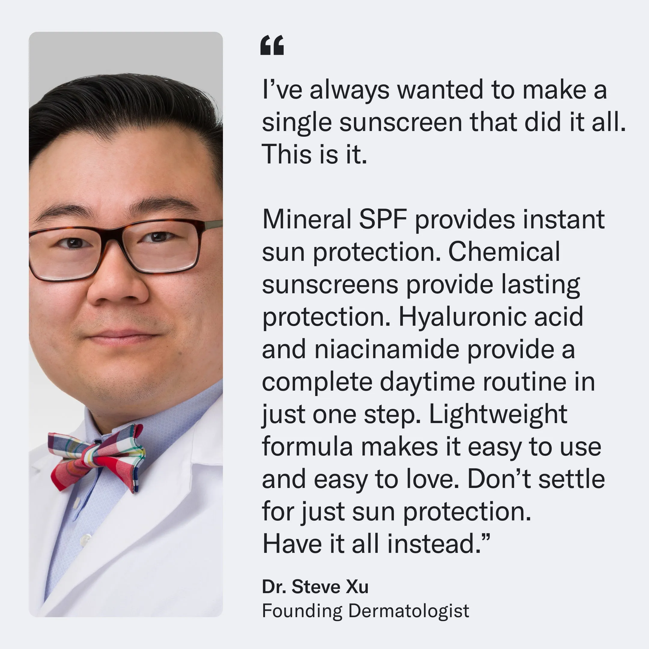 Broad-Spectrum SPF30 Face Sunscreen
