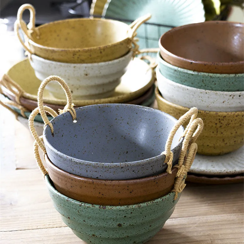 Ceramic Tableware Noodle Soup Dessert Bowl