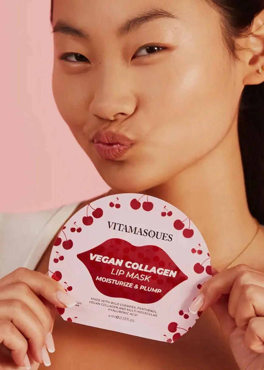 Cherry Vegan Collagen Lip Mask