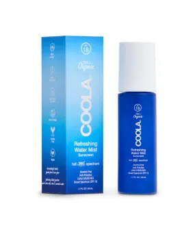 Coola Refreshing Water Mist Organic Face Sunscreen SPF 18