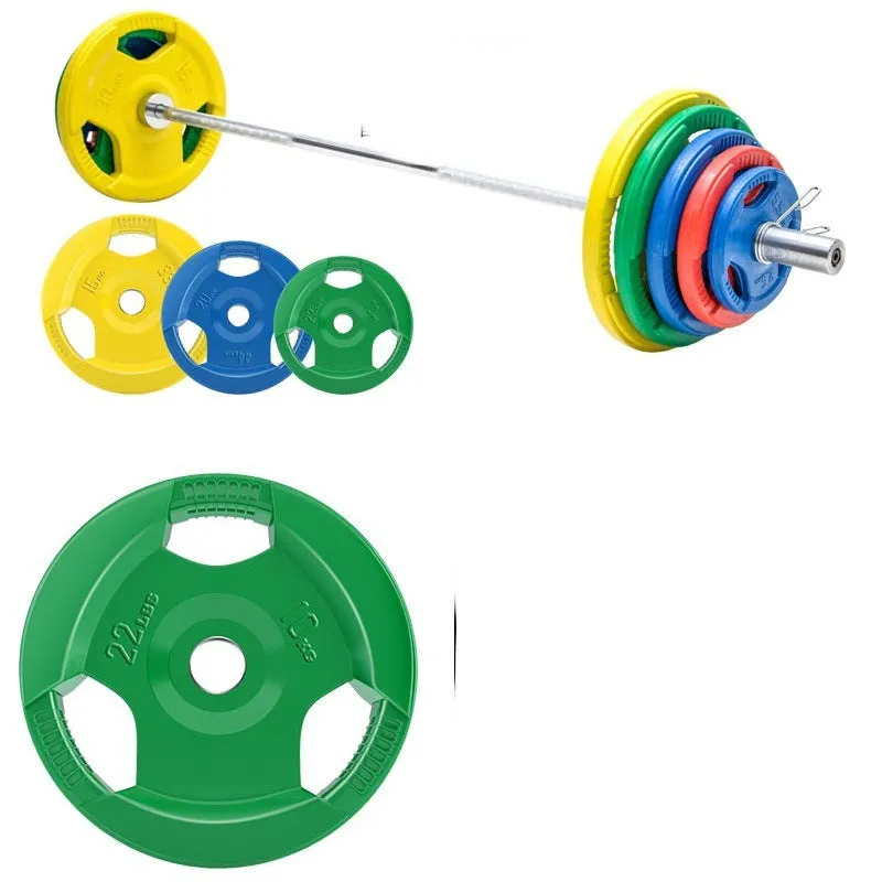 Counterweight Bench Press Weightlifting Three-hole Hand Grasping Bell Piece
