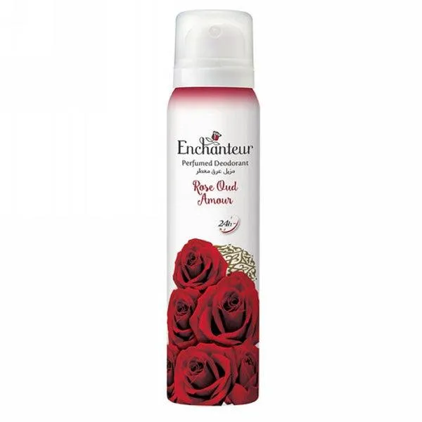 ENCHANTEUR ROSE OUD AMOUR PERFUMED DEO SPRAY 150ML