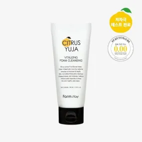 Farmstay Citrus Yuja Vitalizing Foam Cleansing 100ml