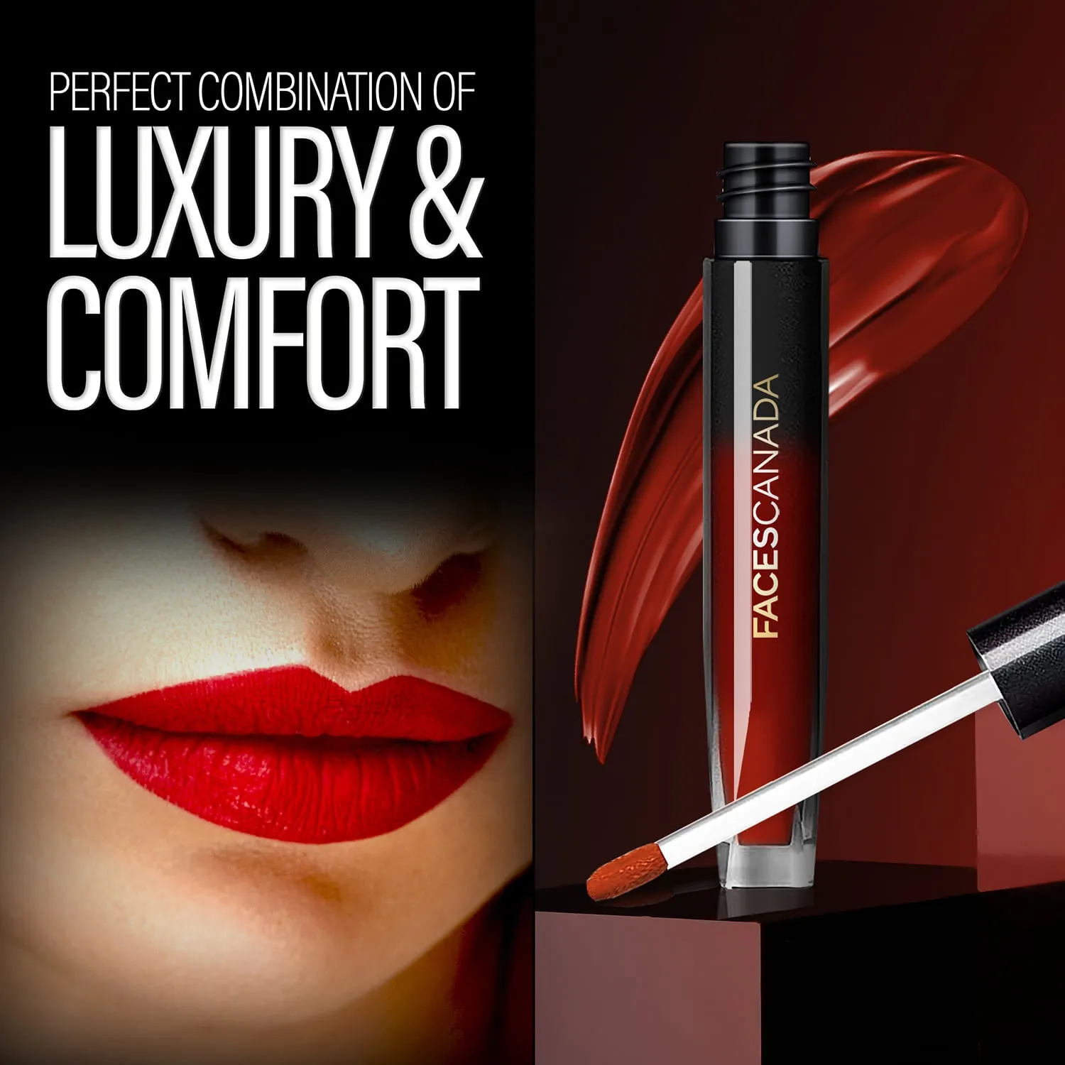 FC Comfy Silk Liquid Lip Color- Soulful Brown 01