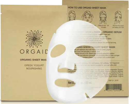Firming & Nourishing Organic Sheet Mask