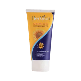 Herbion With Sunflower Sunblock Spf 50 100ml