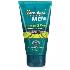 HIMALAYA MEN INTENSE OIL CLEAR LEMON FACE WASH 100ML