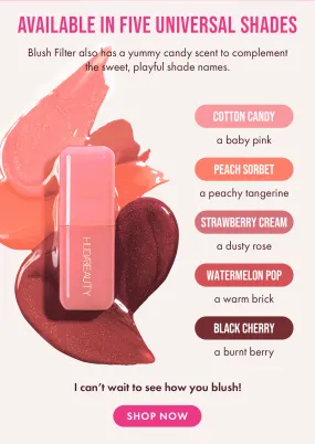 Huda Beauty Blush Filter Liquid Blush (Cotton Candy)