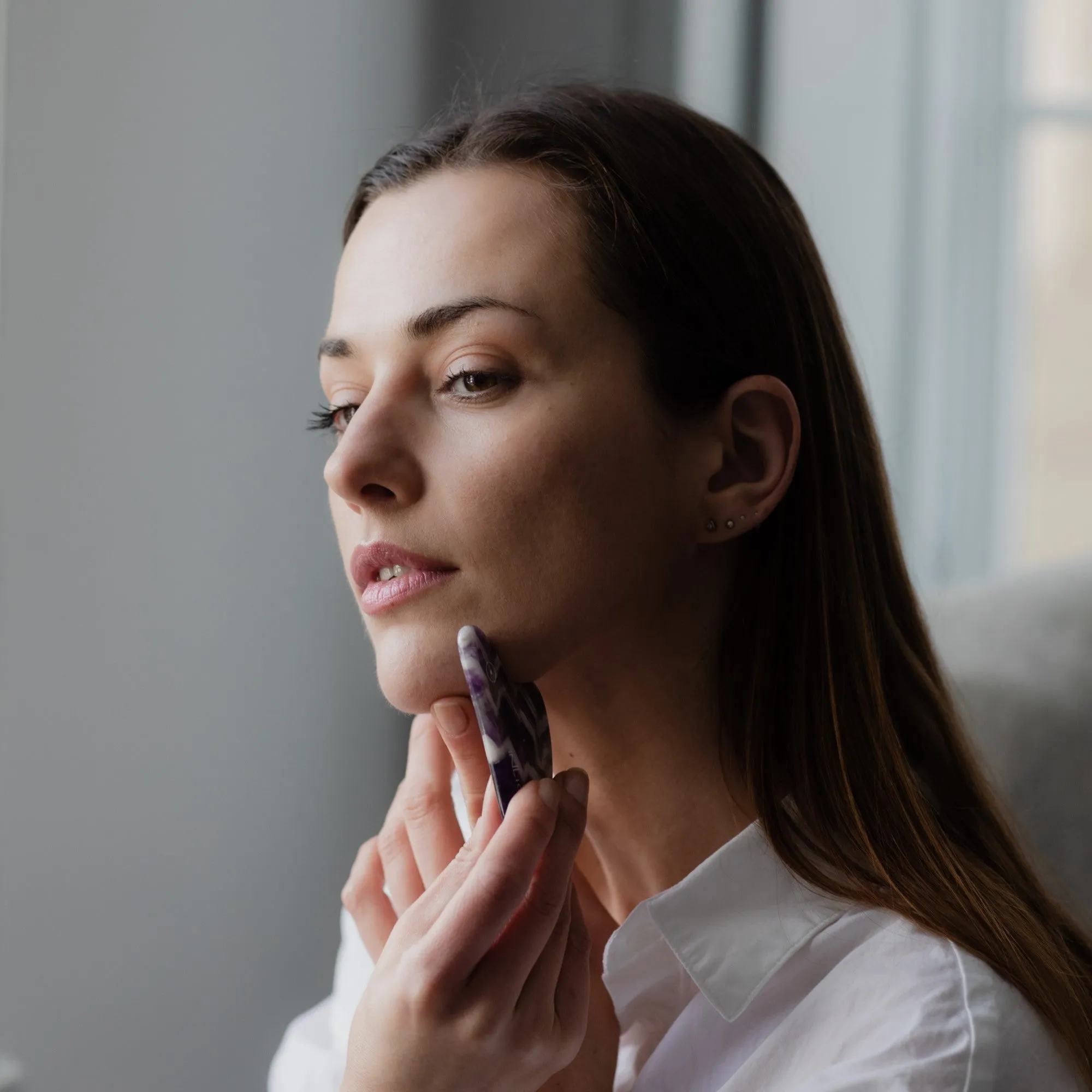 INLIGHT BEAUTY - Amethyst Gua Sha