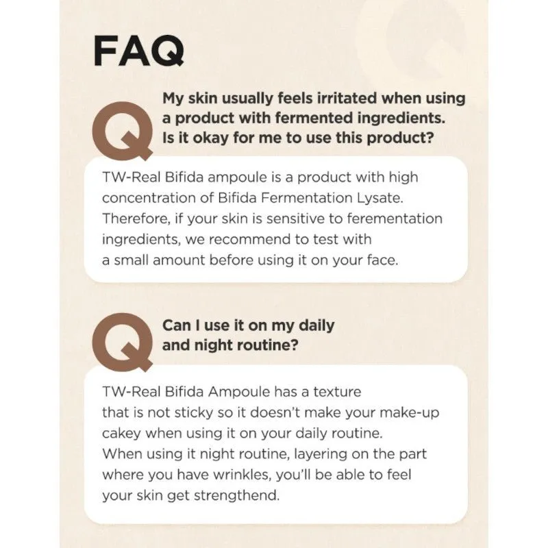 Isntree Tw-Real Bifida Ampoule 50ml