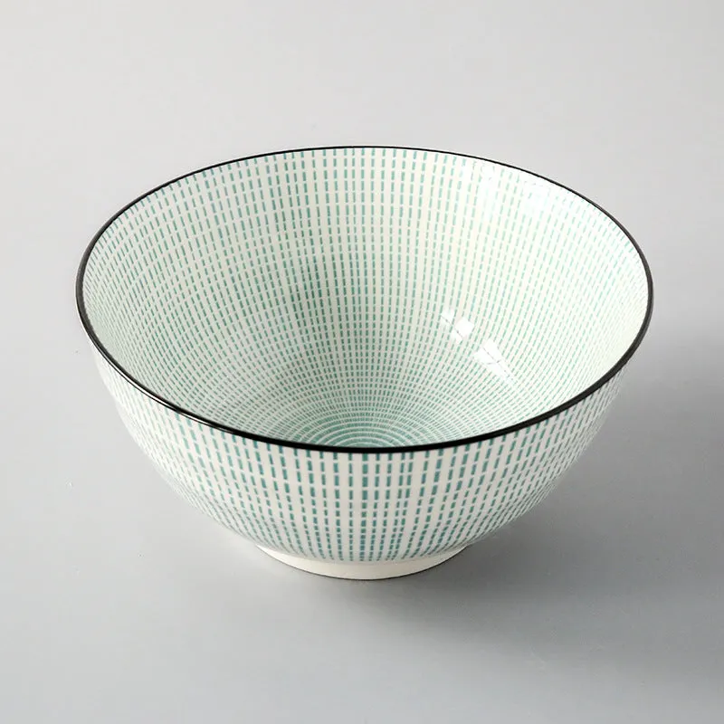 Japanese Style Ceramic Soup Bowl, Large Bowl, Instant Noodle Bowl, Ceramic Bowl For Soup, 8-Inch Household Noodle Soup Bowl, Ramen Bowl