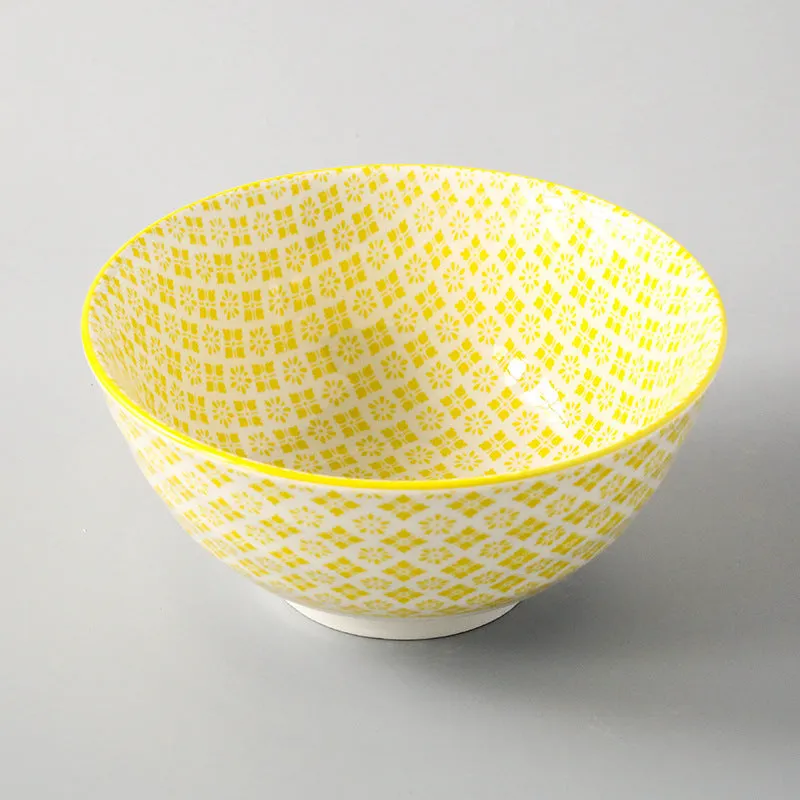 Japanese Style Ceramic Soup Bowl, Large Bowl, Instant Noodle Bowl, Ceramic Bowl For Soup, 8-Inch Household Noodle Soup Bowl, Ramen Bowl