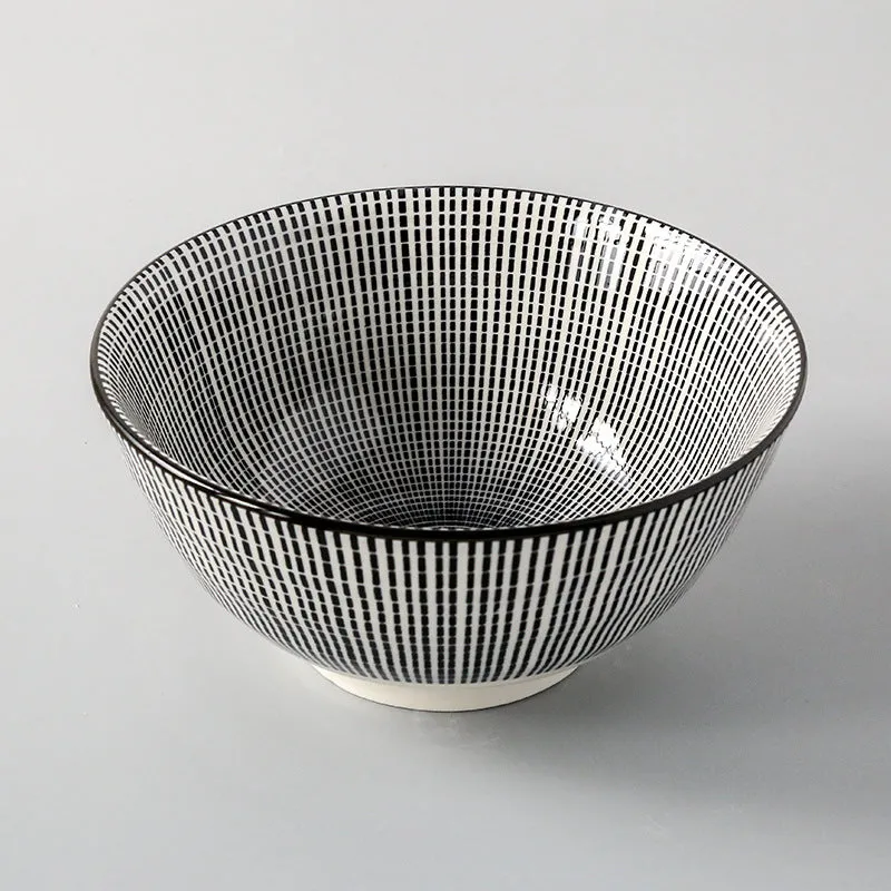 Japanese Style Ceramic Soup Bowl, Large Bowl, Instant Noodle Bowl, Ceramic Bowl For Soup, 8-Inch Household Noodle Soup Bowl, Ramen Bowl