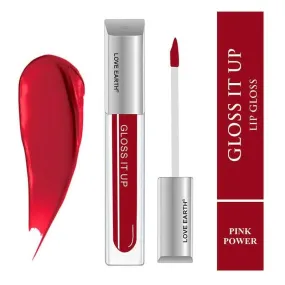 Love earth lip gloss (pink power)