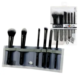 MŌDA® Total Face 7pc Black Brush Kit
