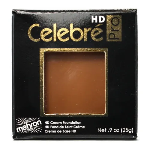 Mehron Makeup Celebre Pro-HD Cream Face & Body Makeup (.9 oz) (MEDUIM DARK 4)