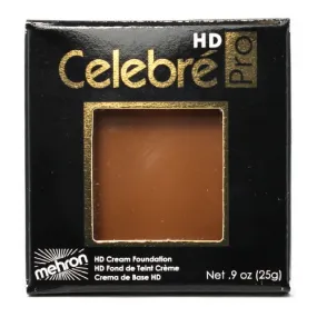 Mehron Makeup Celebre Pro-HD Cream Face & Body Makeup (.9 oz) (MEDUIM DARK 4)