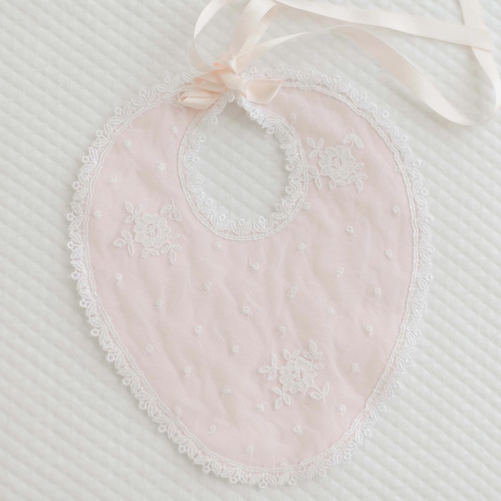Melissa Christening Bib