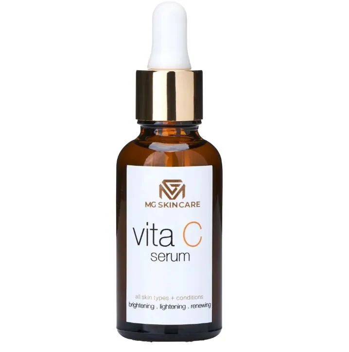 MG Skin Care - Vitamin C Serum for Face, Anti aging Facial, Vitamin C Serum for Smoother, Glowing and Firmer, Suitable to all Skin Types (Vegan) 30ml