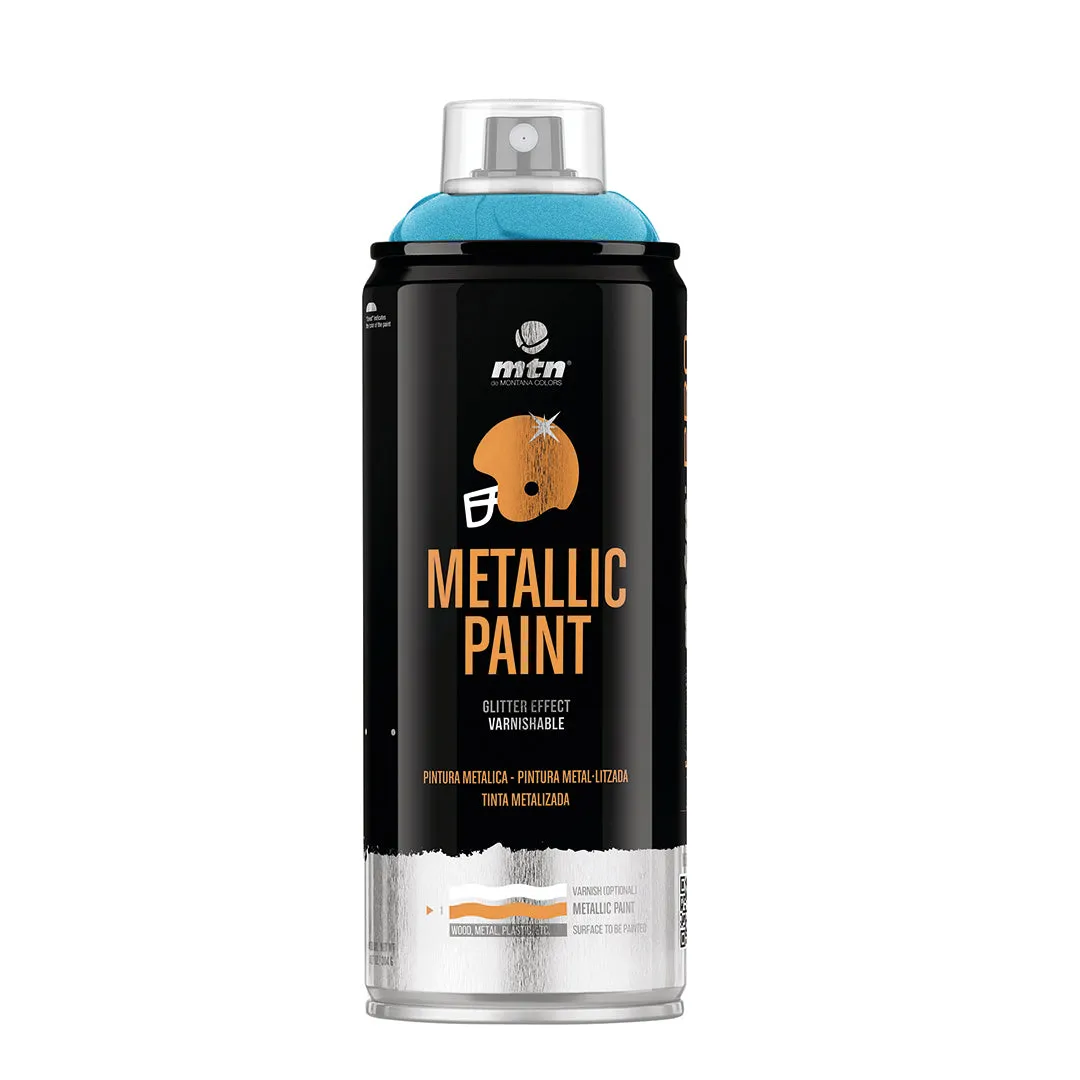 MTN PRO Spray Paint - Metallic Blue 400ml