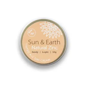 Natural Zinc Sandy Light Sun & Earth 50g