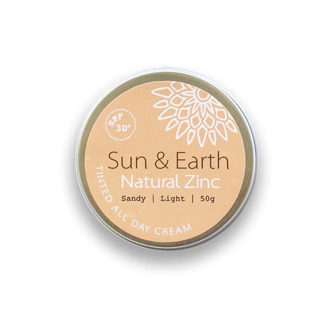 Natural Zinc Sandy Light Sun & Earth 50g