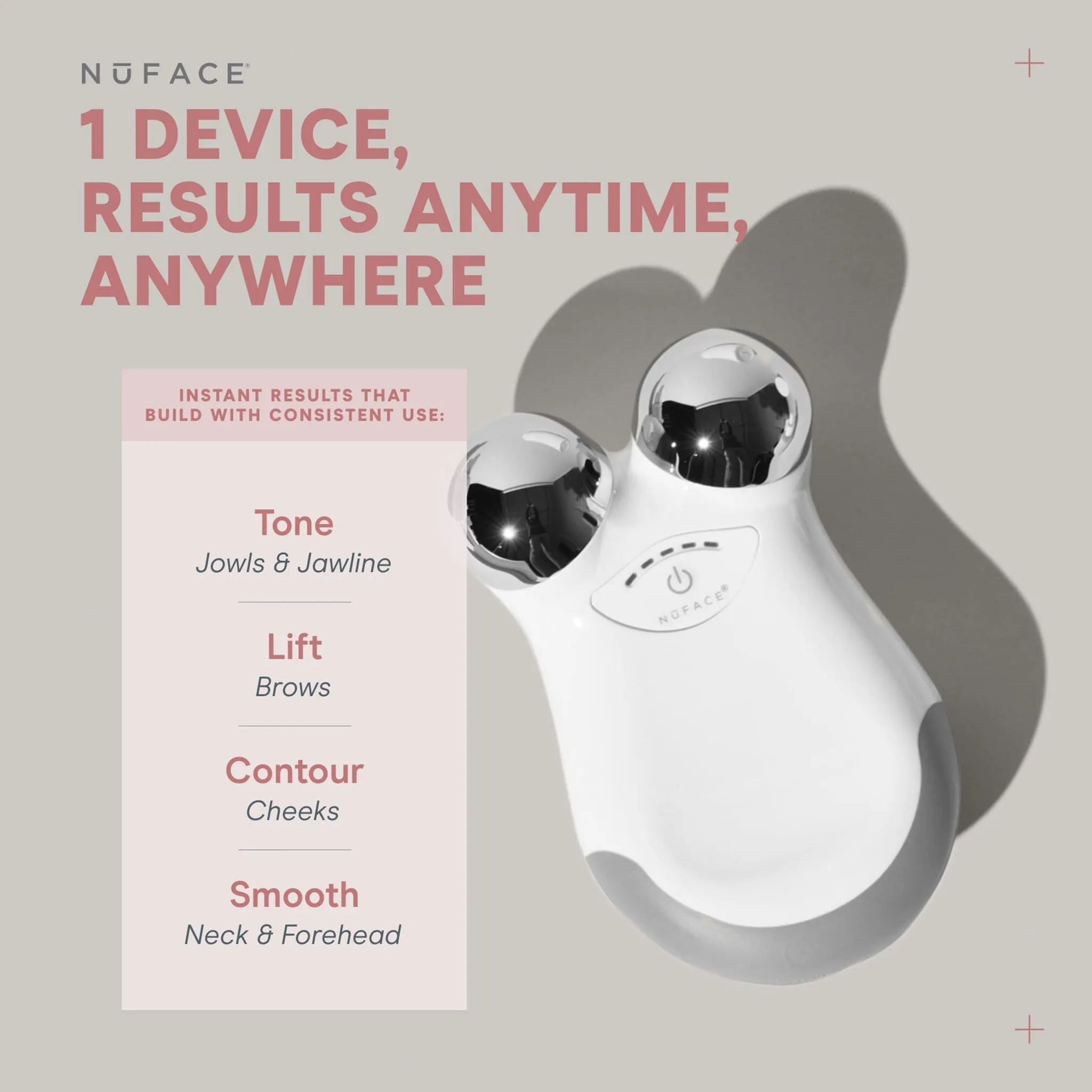 NuFACE Microcurrent Facial Toning Device