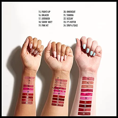 NYX PROFESSIONAL MAKEUP Lip Lingerie XXL Matte Liquid Lipstick - Stamina (Blue Red)