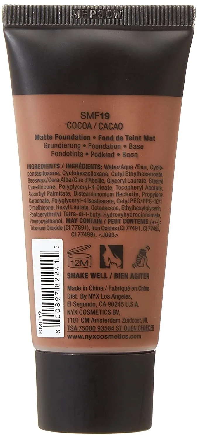 NYX Professional Makeup Stay Matte but Not Flat Liquid Foundation