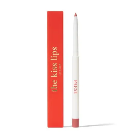PAESE THE KISS LIPS SET - Liquid Lipstick & Lip Liner - 02 Nude Coral