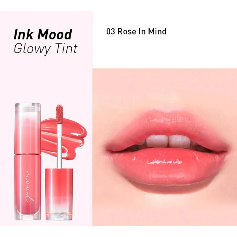 Peripera - Ink Mood Glowy Lip Tint #03 Rose In Mind