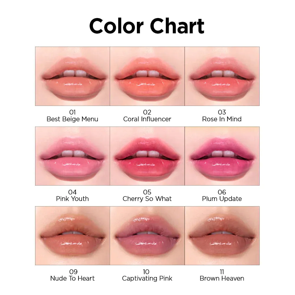 Peripera - Ink Mood Glowy Lip Tint #03 Rose In Mind