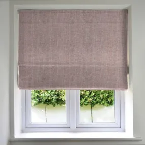 Rhumba Blush Pink Roman Blind