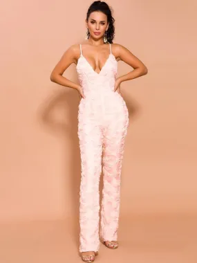 Romantic Pink Rose Rompers