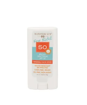 SPF 50 Kids Mineral Face Stick