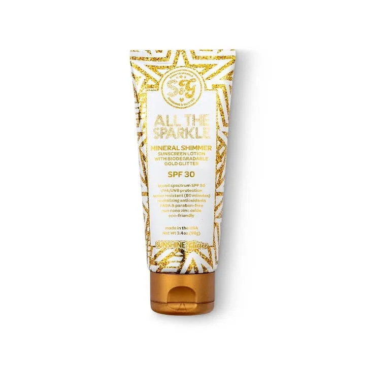 SUN All the Sparkle Mineral Shimmer Sunscreen SPF 30