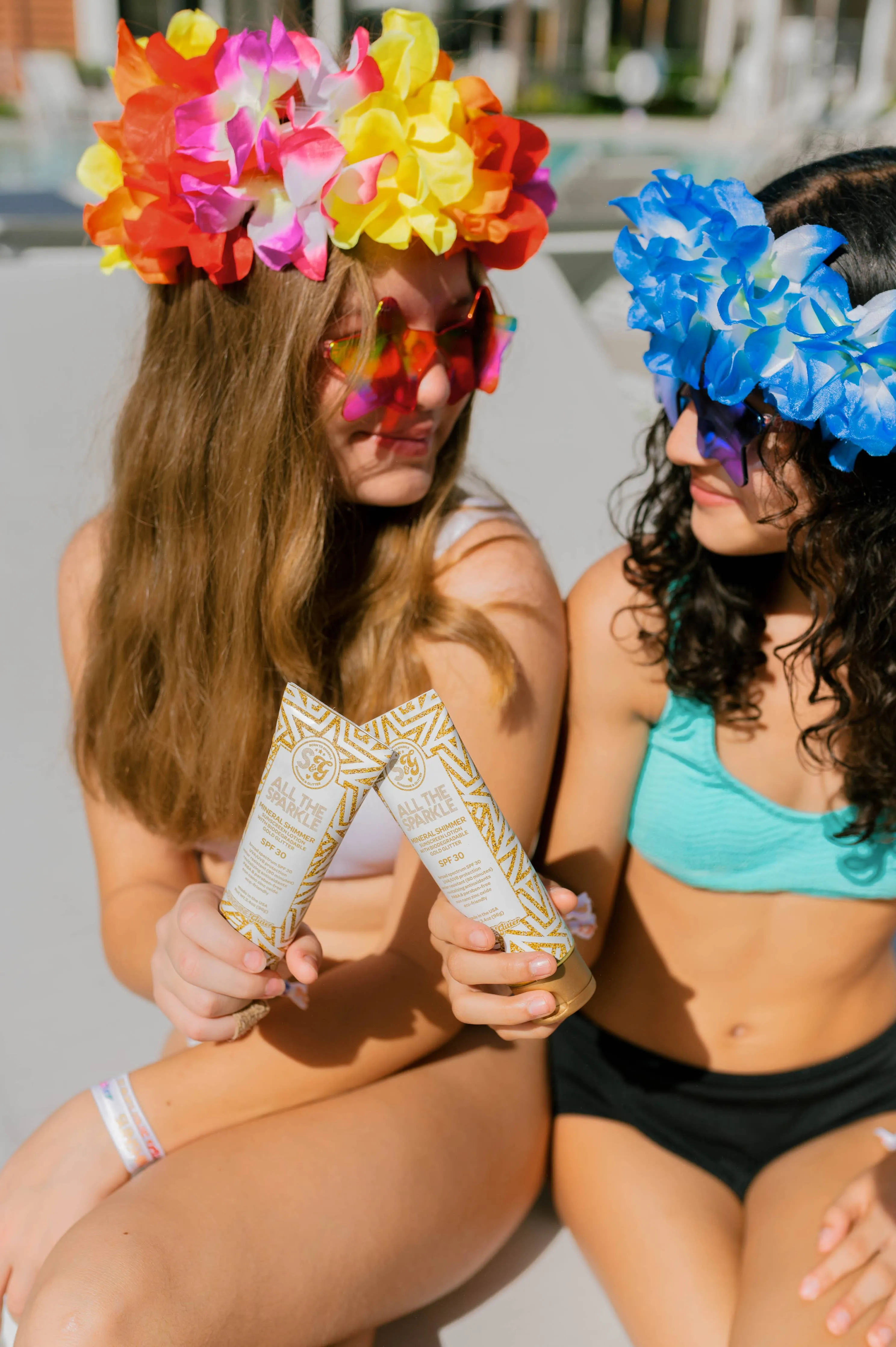 SUN All the Sparkle Mineral Shimmer Sunscreen SPF 30