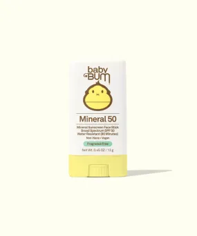 Sun Bum Baby Bum Mineral SPF 50 Sunscreen Face Stick