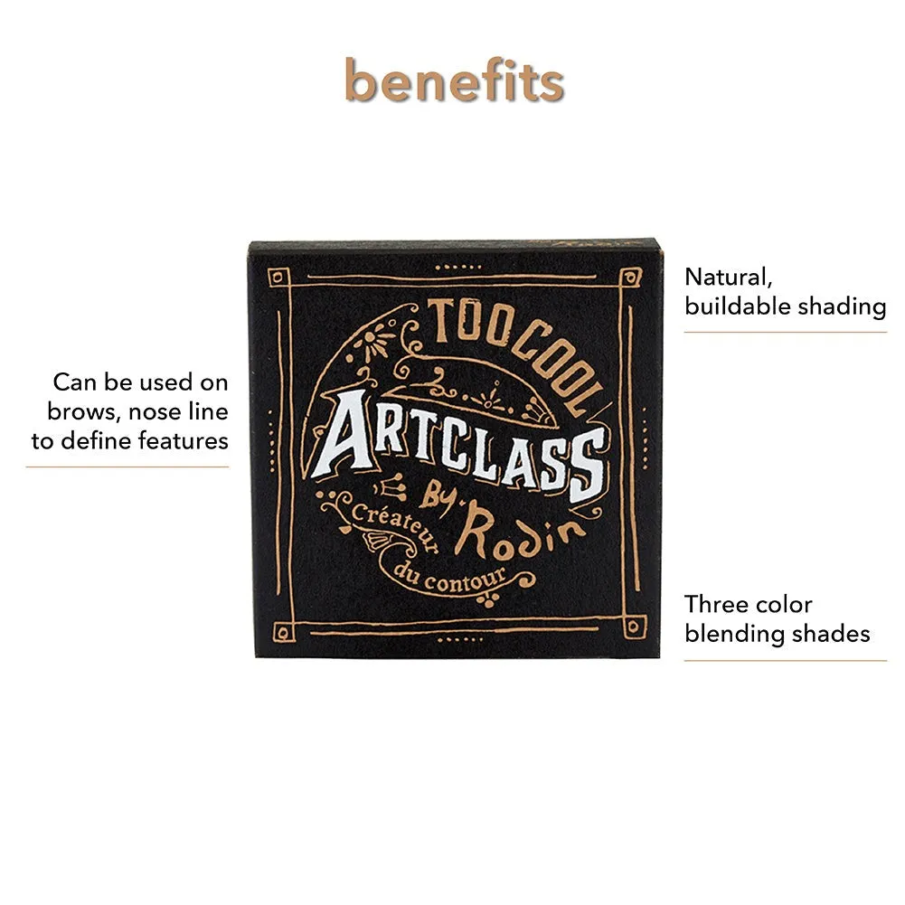 Too Cool For School Artclass By Rodin Shading (1.5 Neutral) 韩国 Too Cool For School 涂酷 修容盘三色高光遮瑕 (1.5 自然棕) 9.5g