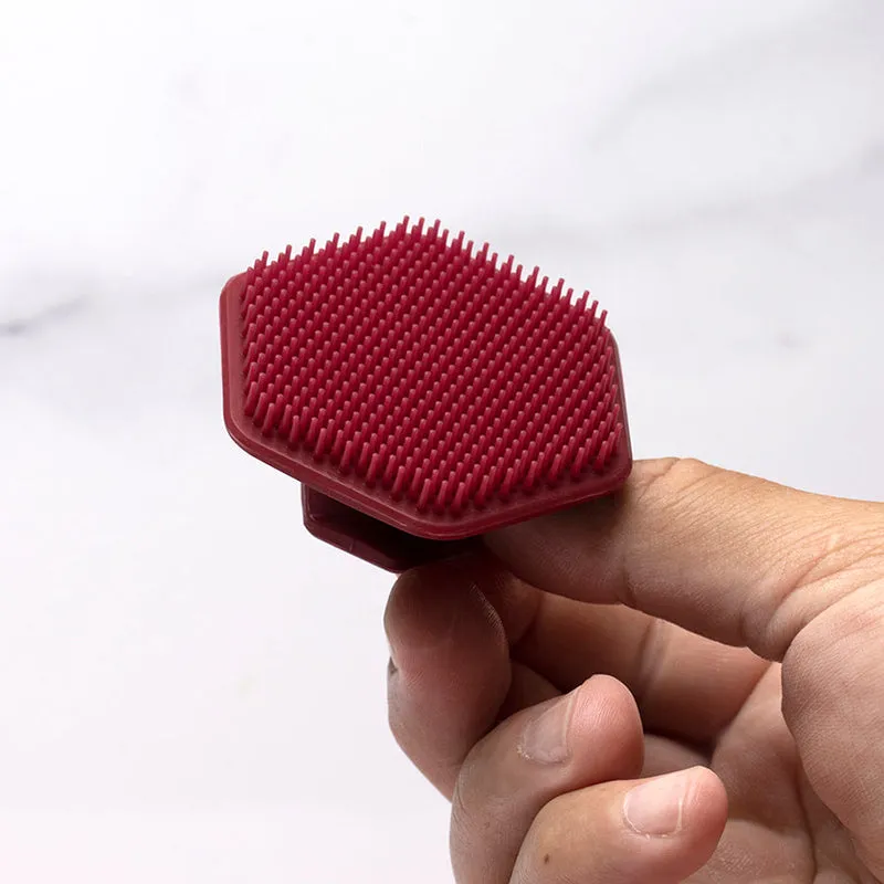 Tooletries - The Face Scrubber, Gentle, Burgundy