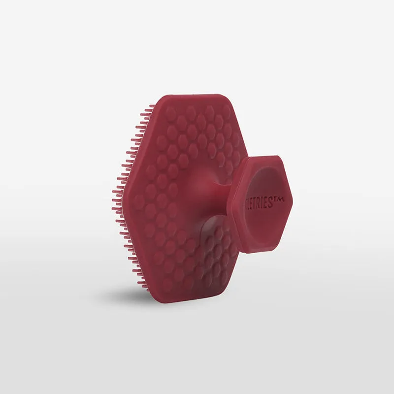 Tooletries - The Face Scrubber, Gentle, Burgundy