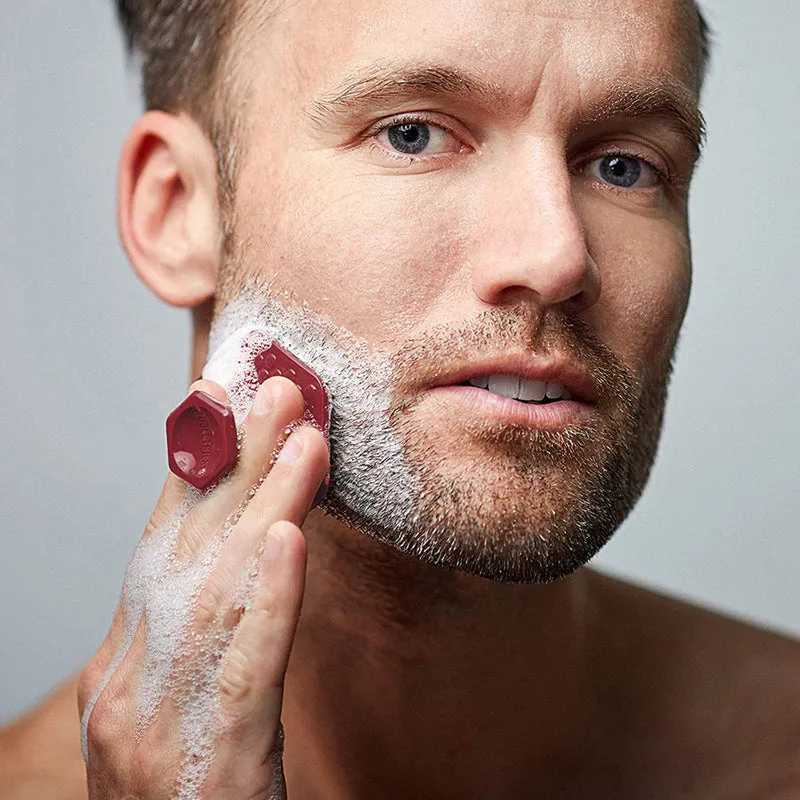 Tooletries - The Face Scrubber, Gentle, Burgundy