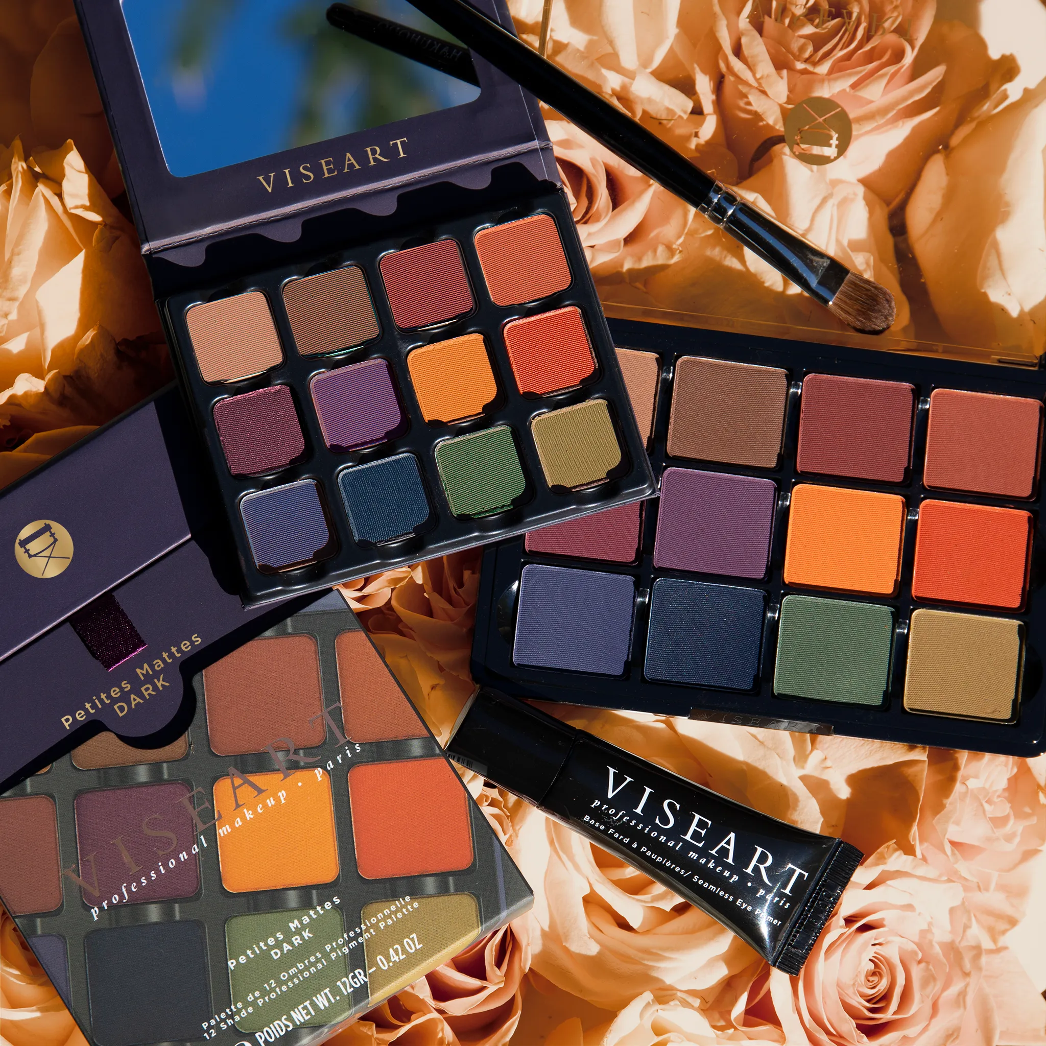 Viseart Dark Petites Mattes Pigment Palette