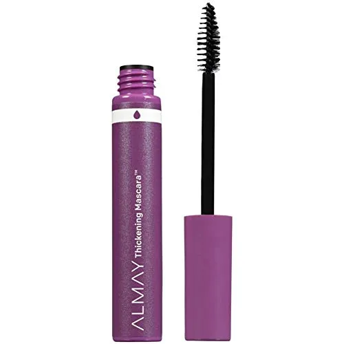 Waterproof Mascara by Almay, Thickening Volume & Length Eye Makeup, Ophthalmologist Tested, Fragrance Free, Hypoallergenic, Black, 0.26 Oz