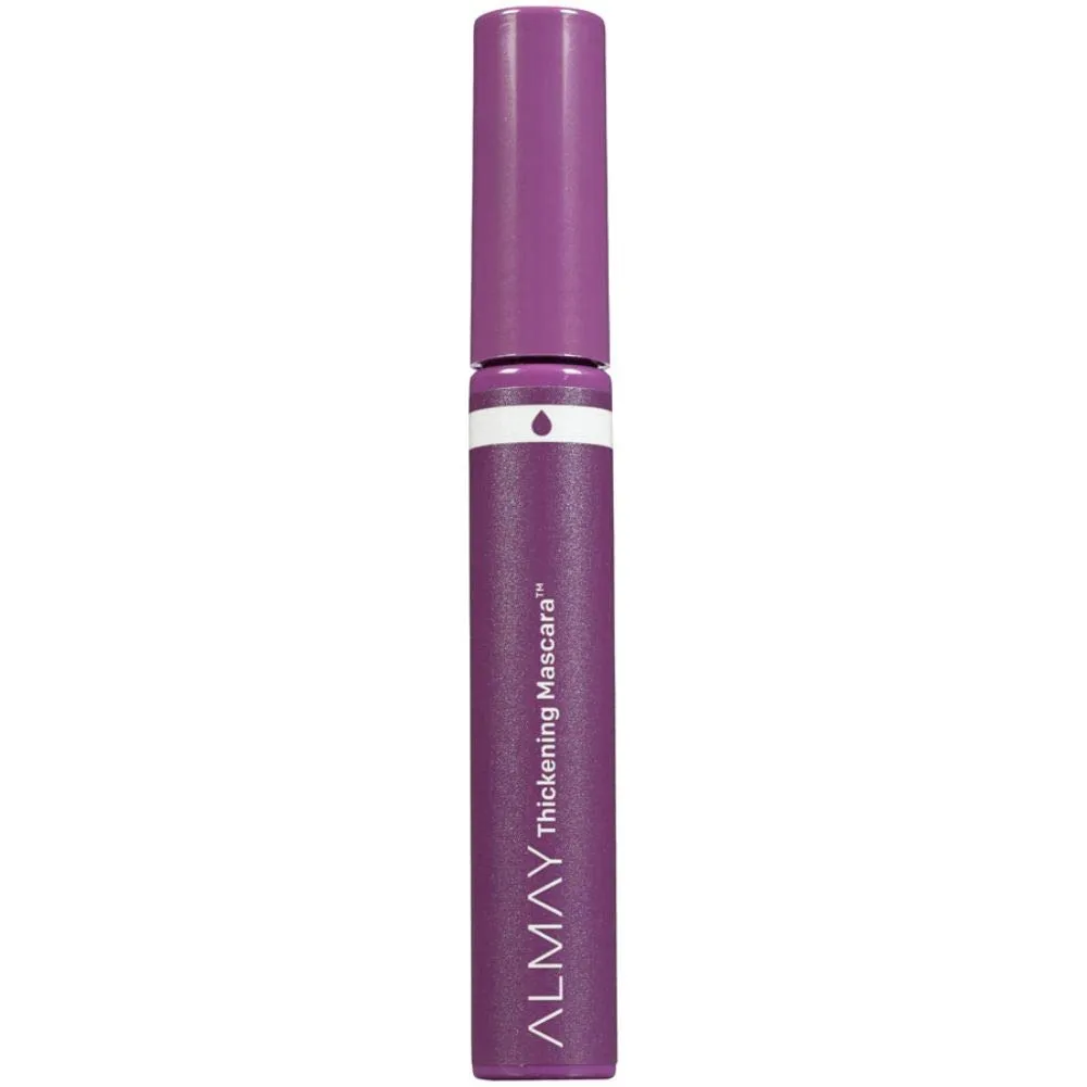 Waterproof Mascara by Almay, Thickening Volume & Length Eye Makeup, Ophthalmologist Tested, Fragrance Free, Hypoallergenic, Black, 0.26 Oz